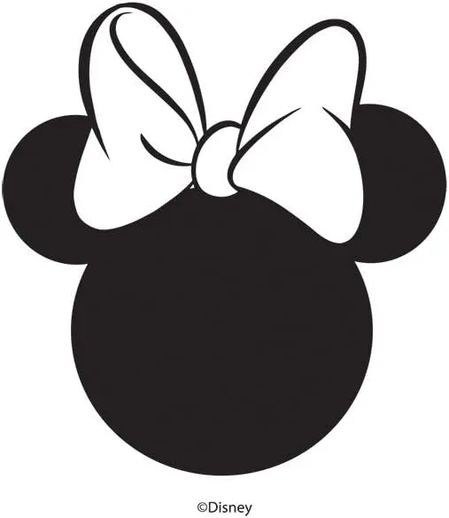 Tervis Disney Minnie Mouse Silhouette Engraved on White Triple Walled Insulated Tumbler Travel Cup Keeps Drinks Cold, 32oz Wide Mouth Bottle, Stainless Steel