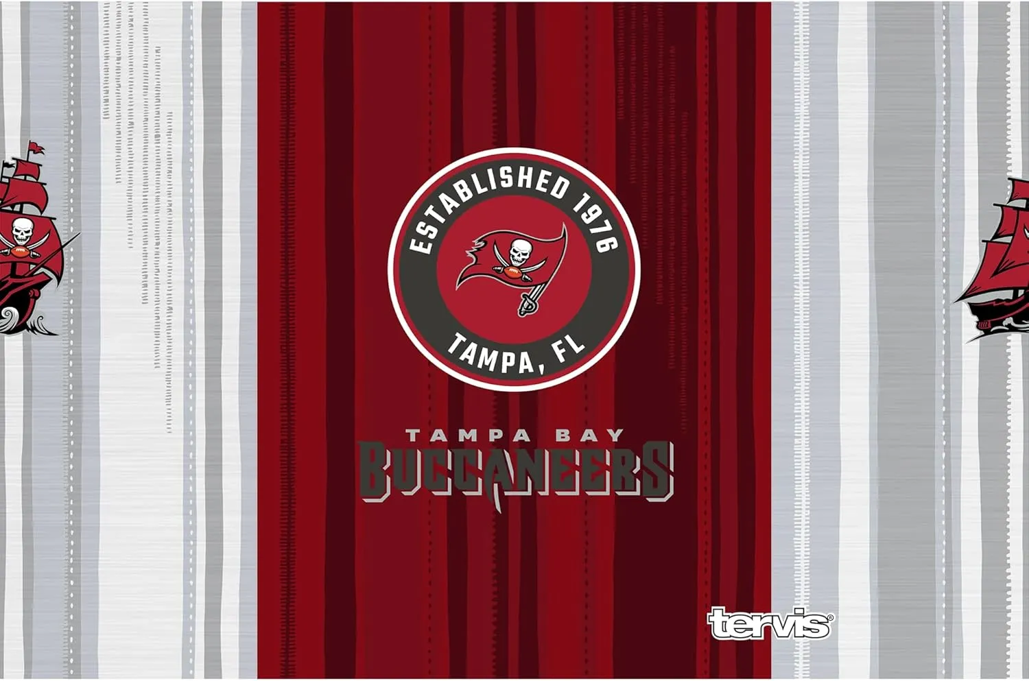 Tervis NFL Tampa Bay Buccaneers-All in Water, 32oz Wide Mouth Bottle, Stainless Steel