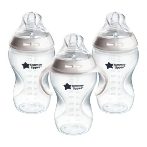Tommee Tippee Closer to Nature Added Cereal Baby Bottle | Y-cut Bottle Nipple, BPA-free (11oz, 3 Count)