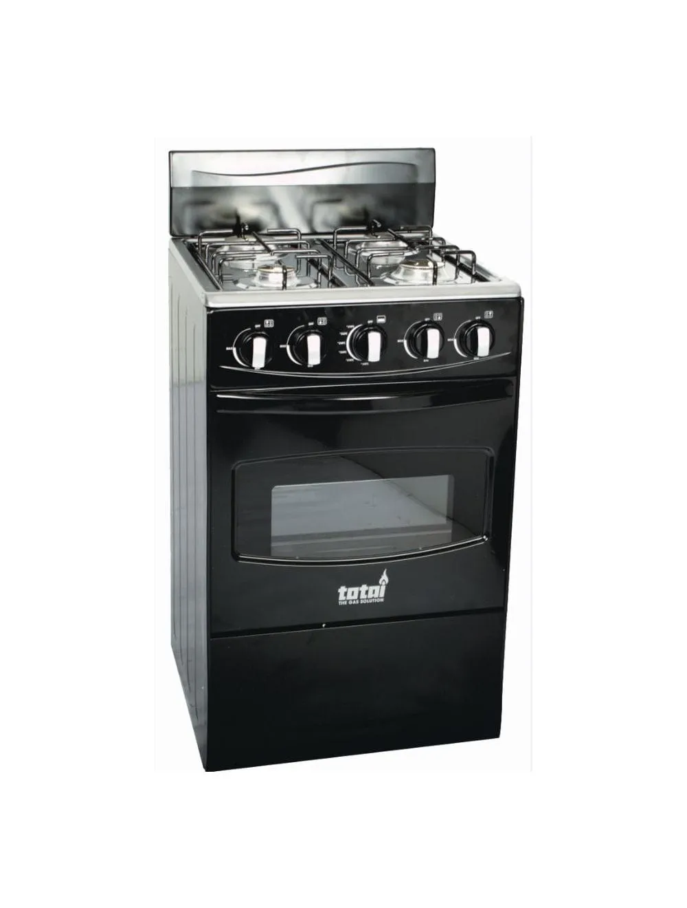 Totai 4-Burner Black Full Gas Stove 03/T300ABF