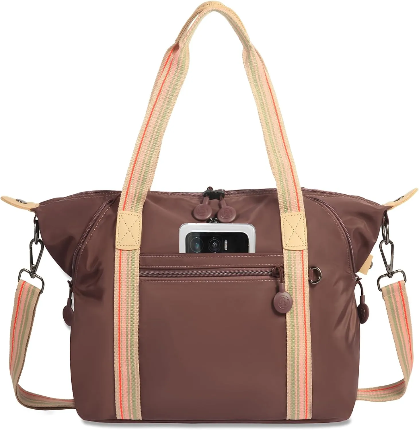 Tote Bag Crossbody Work Bag Women Lightweight Handbag Nylon Anti-theft Travel Bag