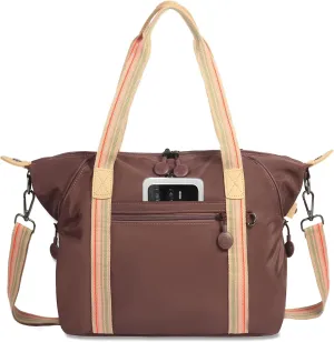 Tote Bag Crossbody Work Bag Women Lightweight Handbag Nylon Anti-theft Travel Bag