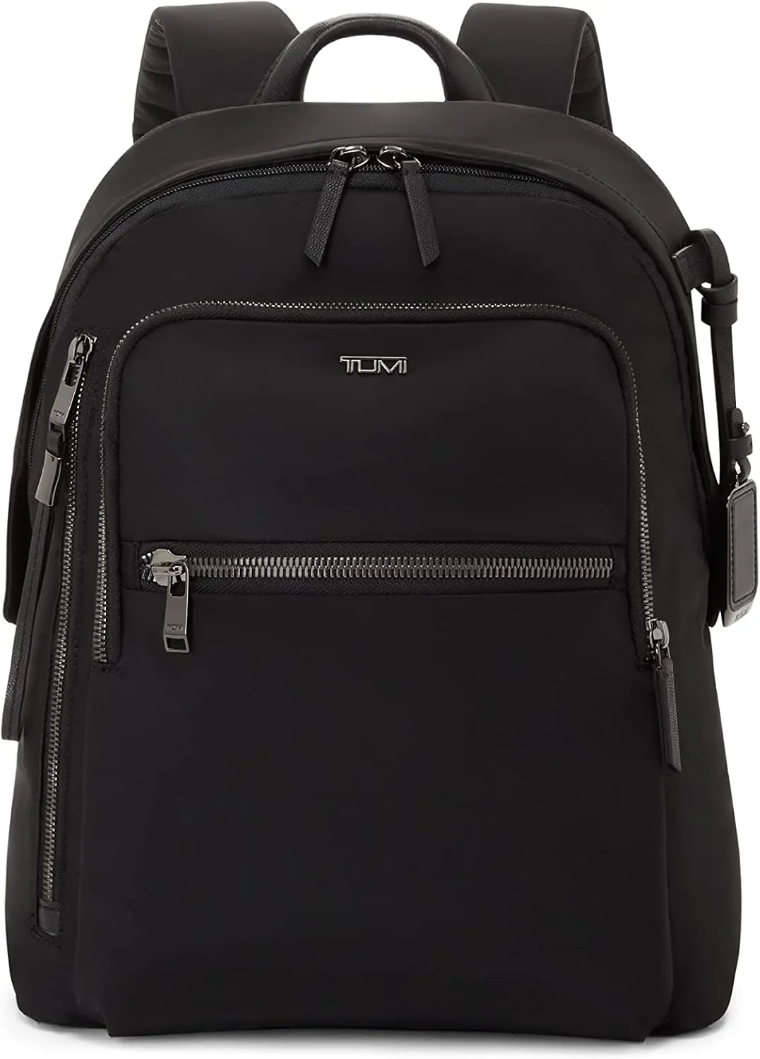 TUMI - Voyageur Halsey Backpack - Travel Backpack - For Business, Fashion, Commute - Holds Up to 14" Screens - Black & Gunmetal