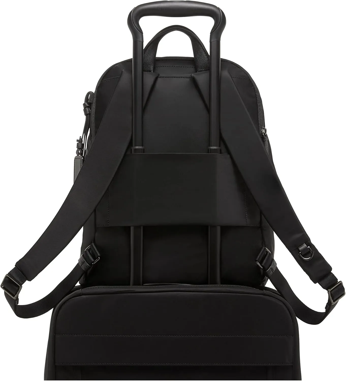 TUMI - Voyageur Halsey Backpack - Travel Backpack - For Business, Fashion, Commute - Holds Up to 14" Screens - Black & Gunmetal