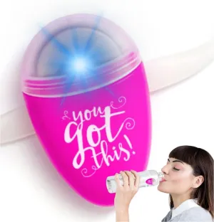 ULLA Smart Light for Water Bottle, Small Hydrate Reminder, Fits Most Water Bottles, Lights Up When Time to Drink, Hydration Intake Planner, Home & Office Use, BPA Free - You Got This