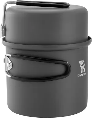 Ultralight Camping Pot 1.1L Foldable Camping Cups Cooking Pot Water Soup Food Bowl Cup Mug Bottle for Outdoor Backpacking Hiking