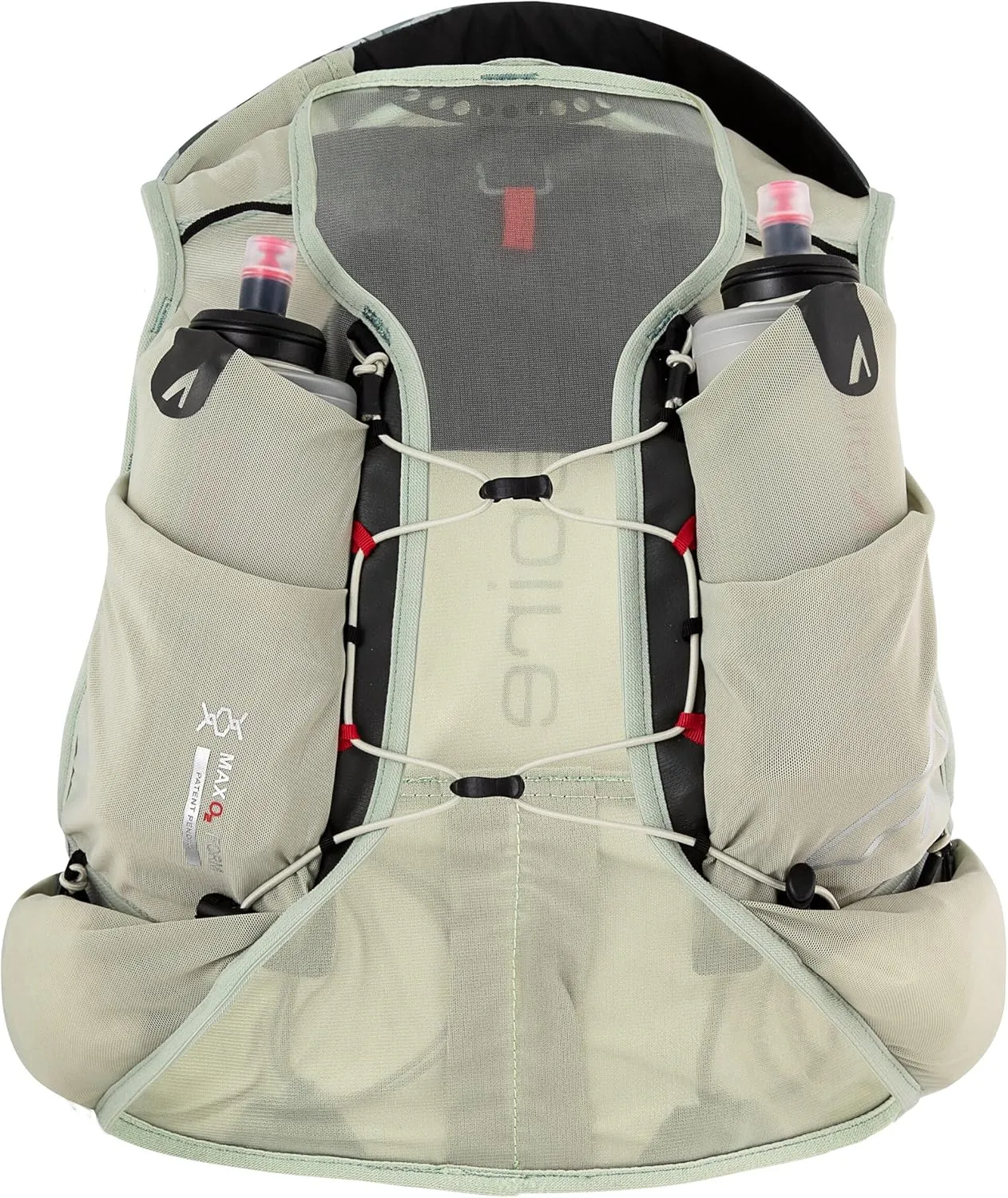 UltrAspire Big Bronco Lightweight Running Race Vest - 12L Total Volume & 2L Water Reservoir Capacity