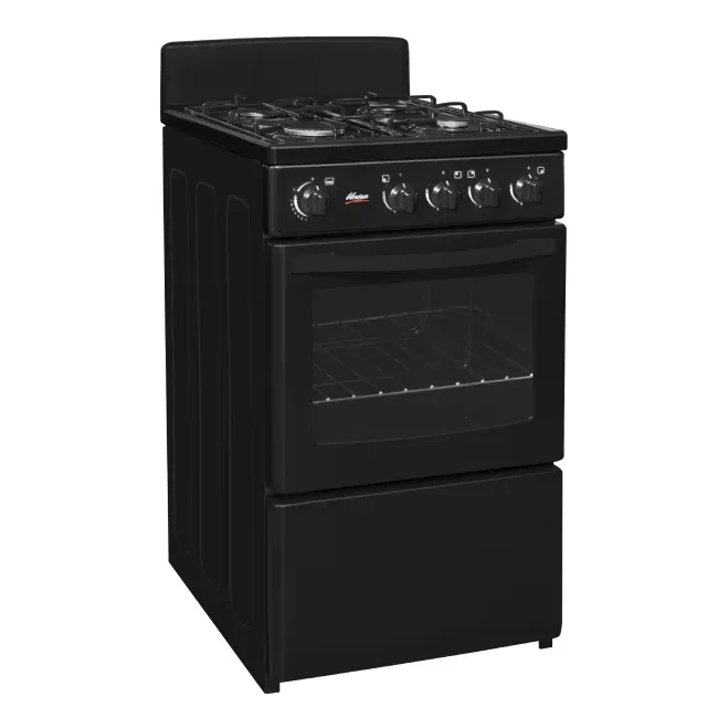 Univa 60cm Gas Stove Black UG005B