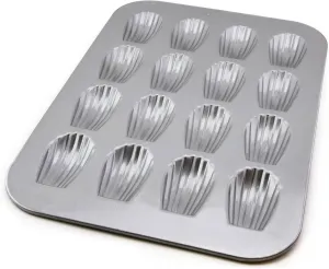 USA Pan Bakeware Nonstick Madeleine Pan, 16 Well