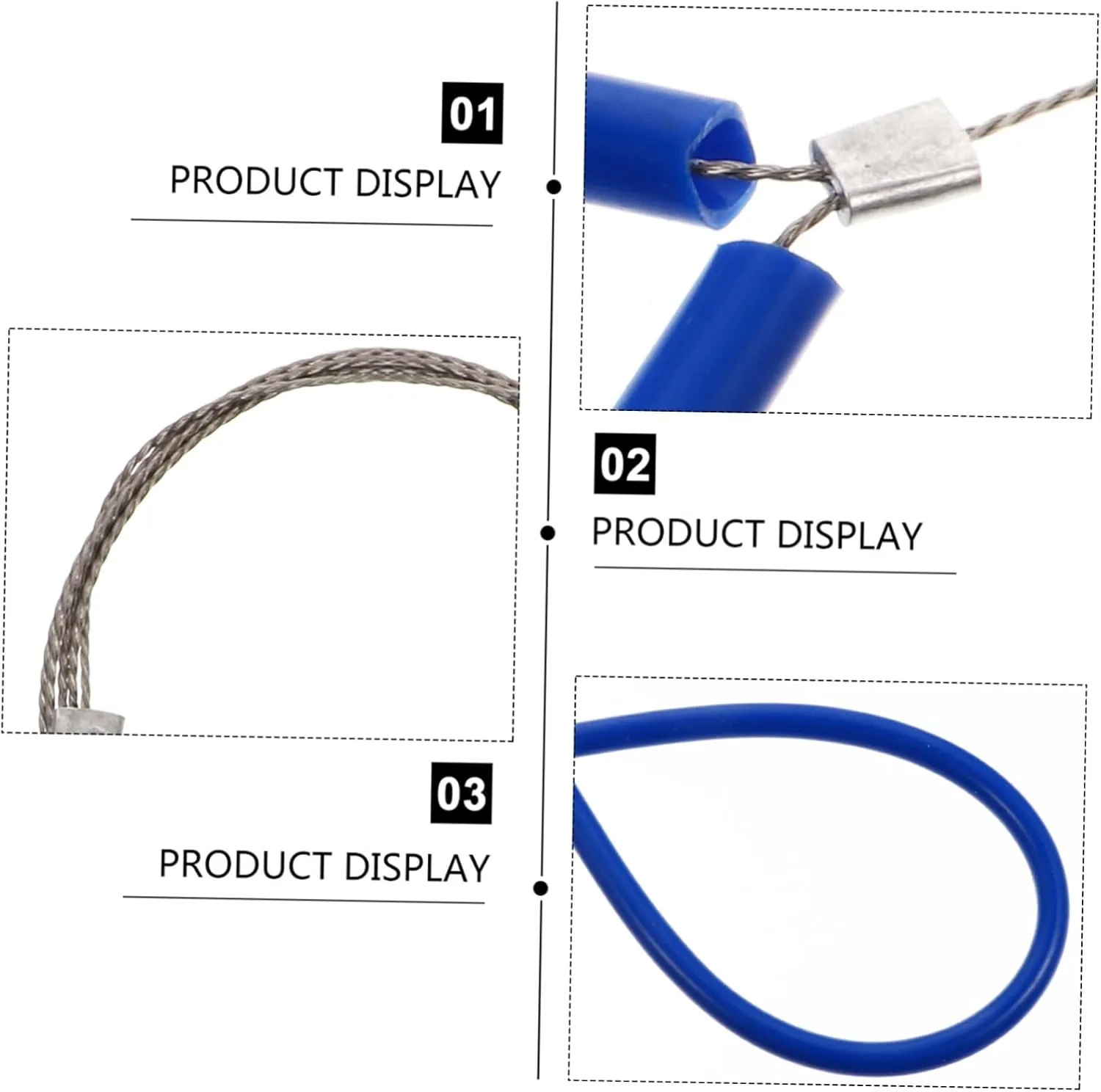 VANZACK 3pcs Cutting Wire Saw for Stainless Saw Emergency Wire Outdoor Activities