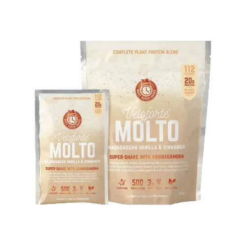 Veloforte - Recovery Protein Shake - Molto  (Madagascan Vanilla & Cinnamon) - 10-Servings