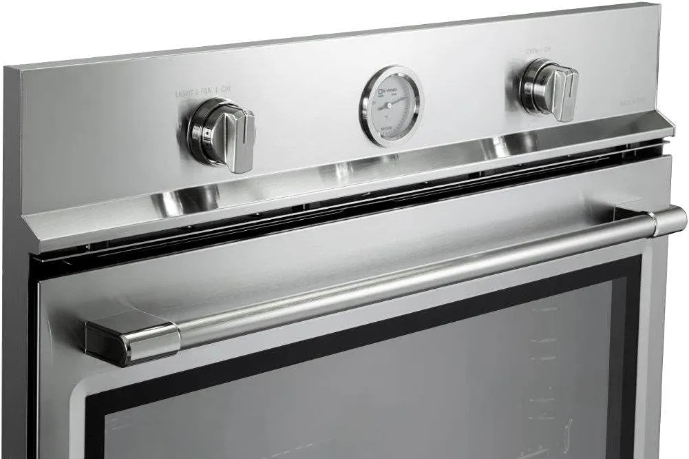 Verona Designer Series VEBIG30NSS 30 Inch Built-In Single Gas Wall Oven 3.5 cu ft Capacity Convection Infrared Broiler Electronic Ignition Stainless Steel