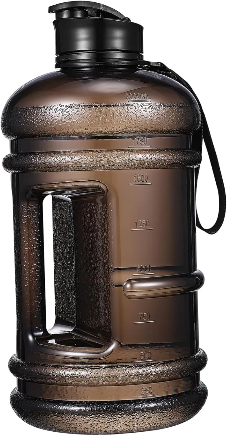 VICASKY Large Capacity Fitness Water Bottle Collapsible Handheld for Running Gym Outdoor Sports