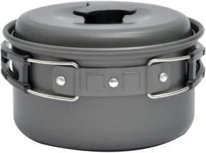 VICASKY Portable Camping Nonstick Pan Set Removable Handle Cooking Utensil Easy Outdoor Cooking