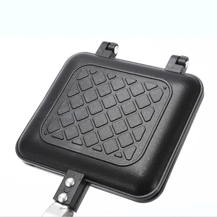 Waffle Bread Toast Mold Breakfast Pan Fry