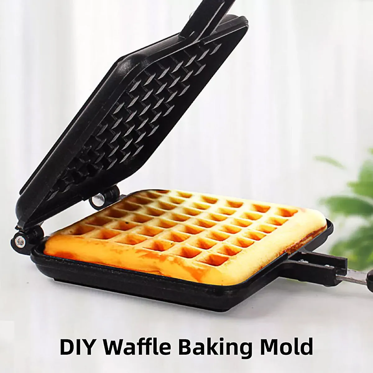 Waffle Pan Mould DIY Cake Baking Tool Lattice Muffin Mold Tray for Kitchen Oven