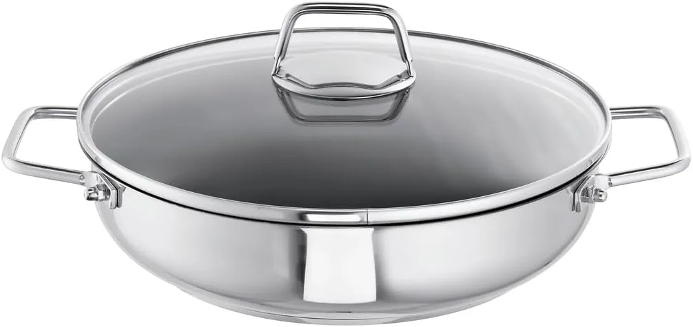 Wega 64056-965-26 Coated Sauté Pan Stainless Steel with a Diameter of 26 cm