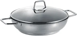 Wega Coated Sauté Pan, Stainless Steel, Silver, 24 cm