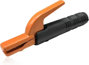 Welding Electrode Holder, 300 Amp Heavy Duty Electrode Jaw Holding Pliers with Non-Slip Handle, American Design Copper Clamp Stick ARC Welding Stinger for Most Welder