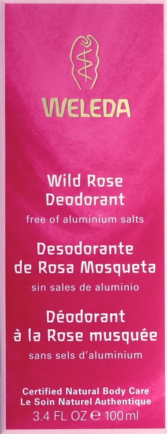 Weleda Wildrose Deodorant, 3.4-Ounce (Pack of 2)