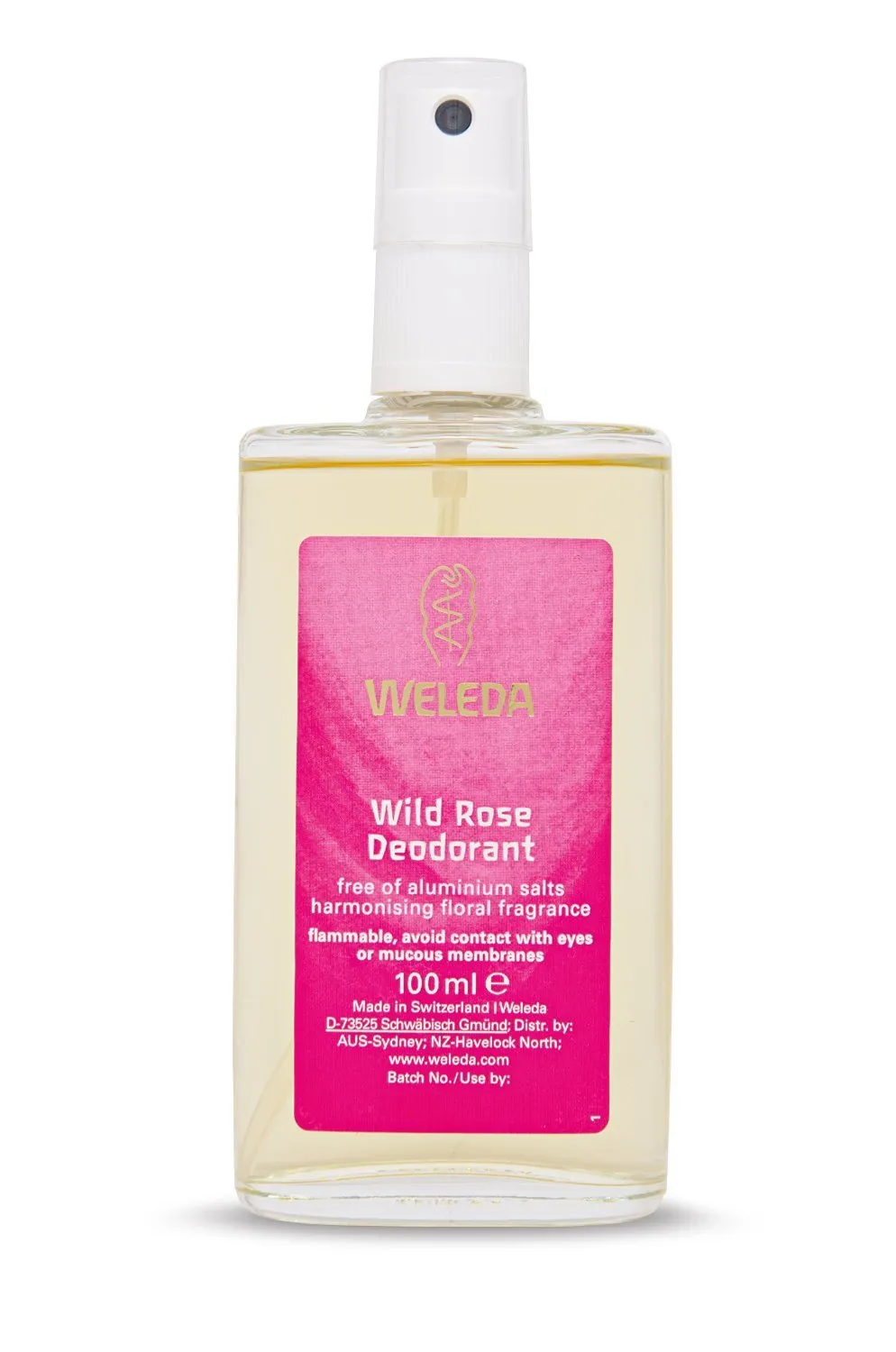 Weleda Wildrose Deodorant, 3.4-Ounce (Pack of 2)