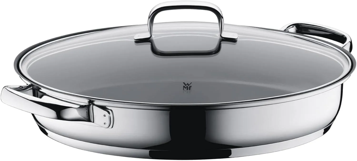 WMF 0761506380 Fish Pan with Glass Lid