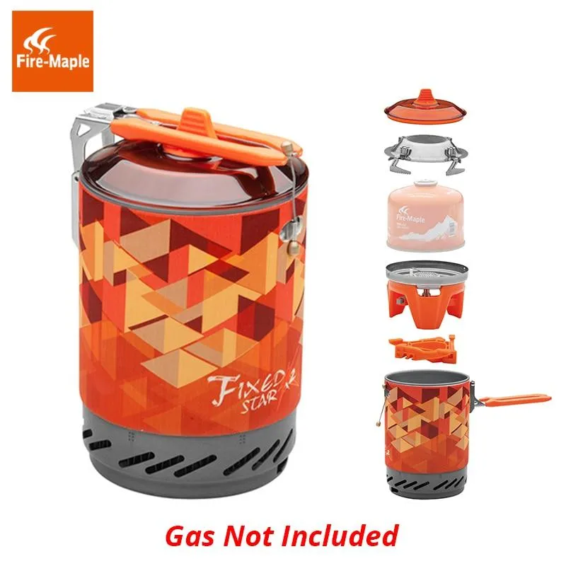 X2 Outdoor Gas Stove Burner /Portable Cooking System With Heat Exchanger Pot