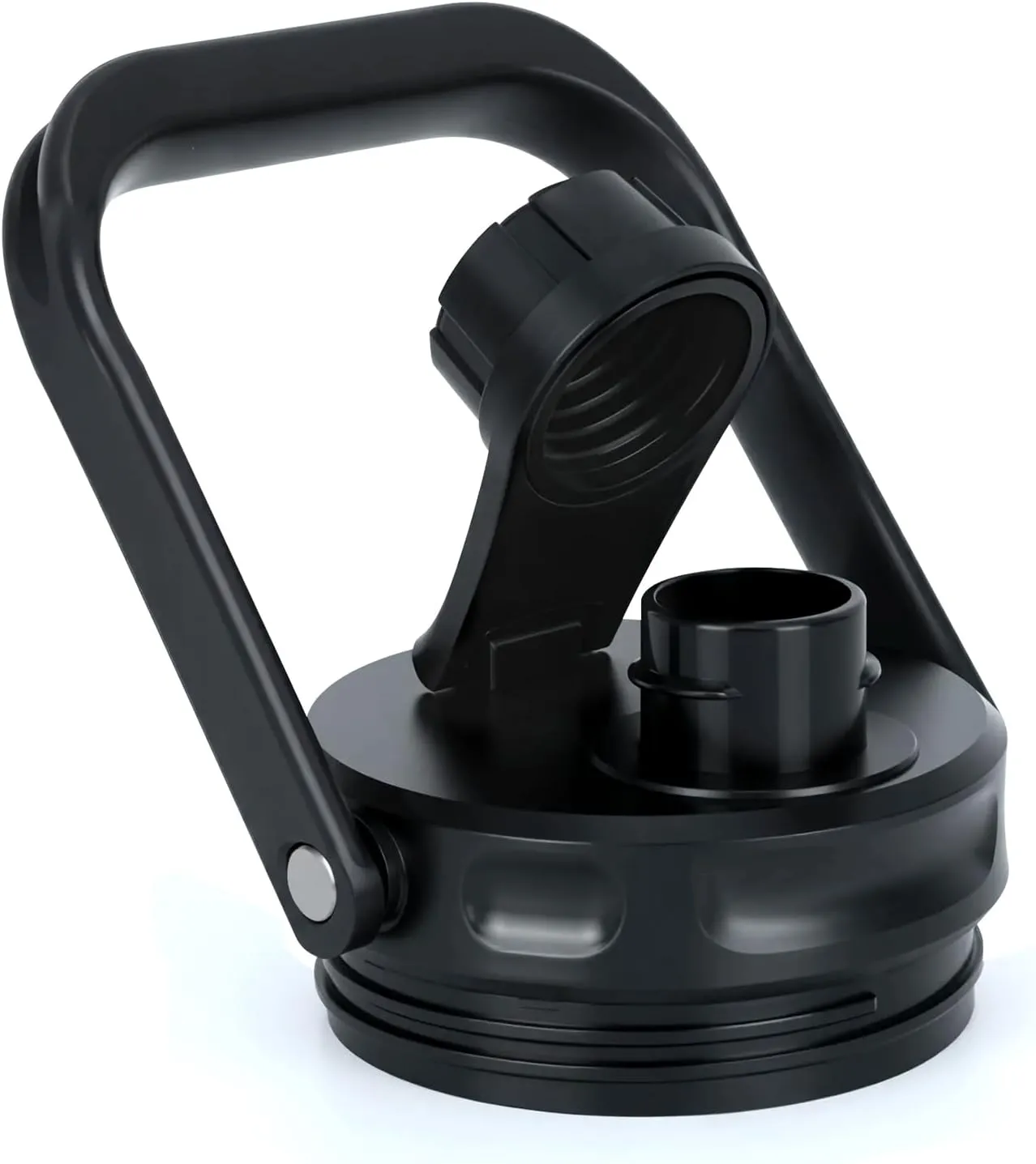 YOUSHARES Jug Lid for RTIC - Improved Replacement Cap Compatible with RTIC One Gallon and Half Gallon Jug BPA Free Sport Bottle Accessories Rubber Grip Thicker Steel and Better Gasket