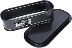 Zerodeko Egg Shape Cake Loaf Pan Lock Heavy Duty Nonstick Baking Pan Easy to Cle