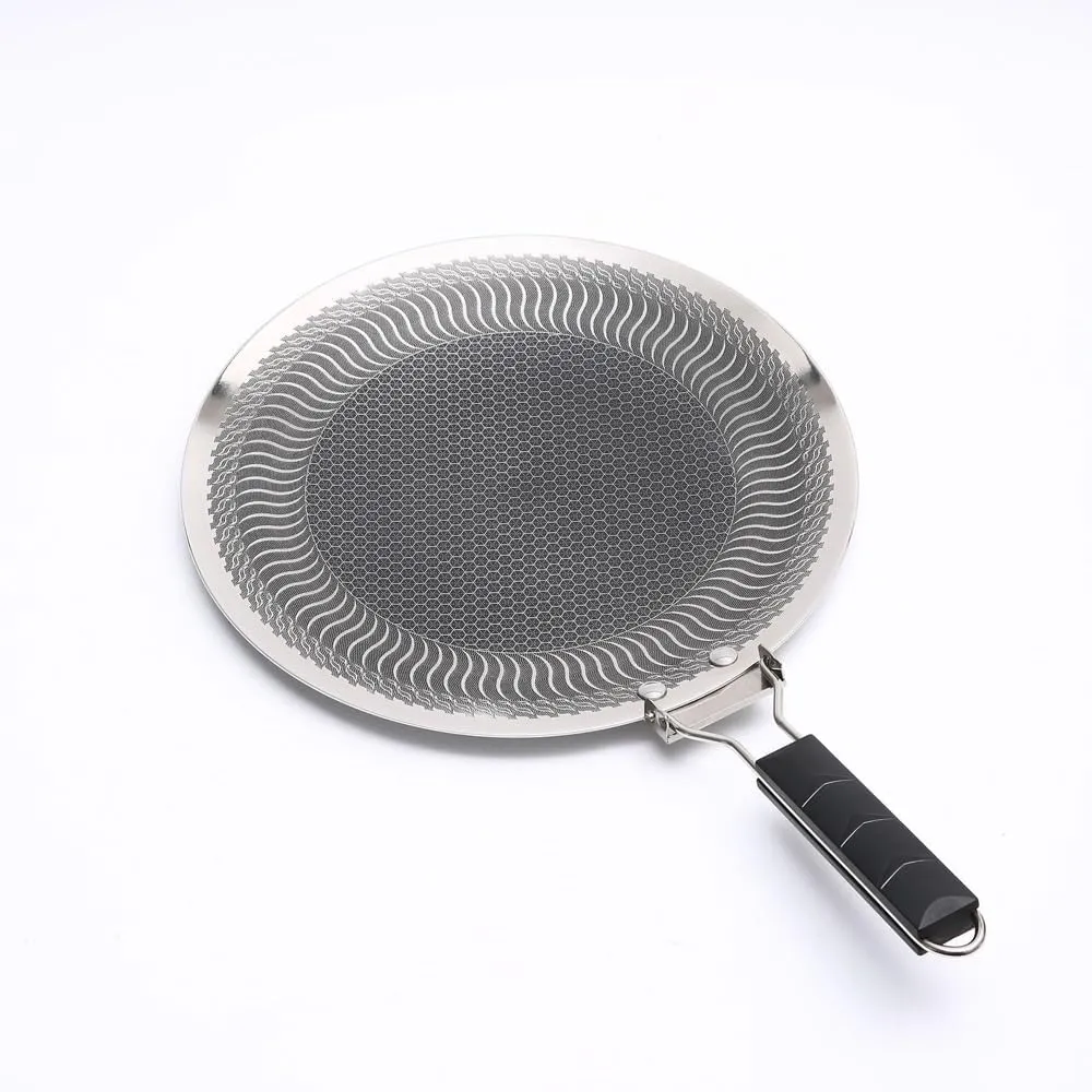 Zhong Outdoor Camping Plate Barbecue Pan Portable Cooking Frying Pan Meat Pot Barbecue Plate for Hiking Picnic, 34CM, kjnva-118