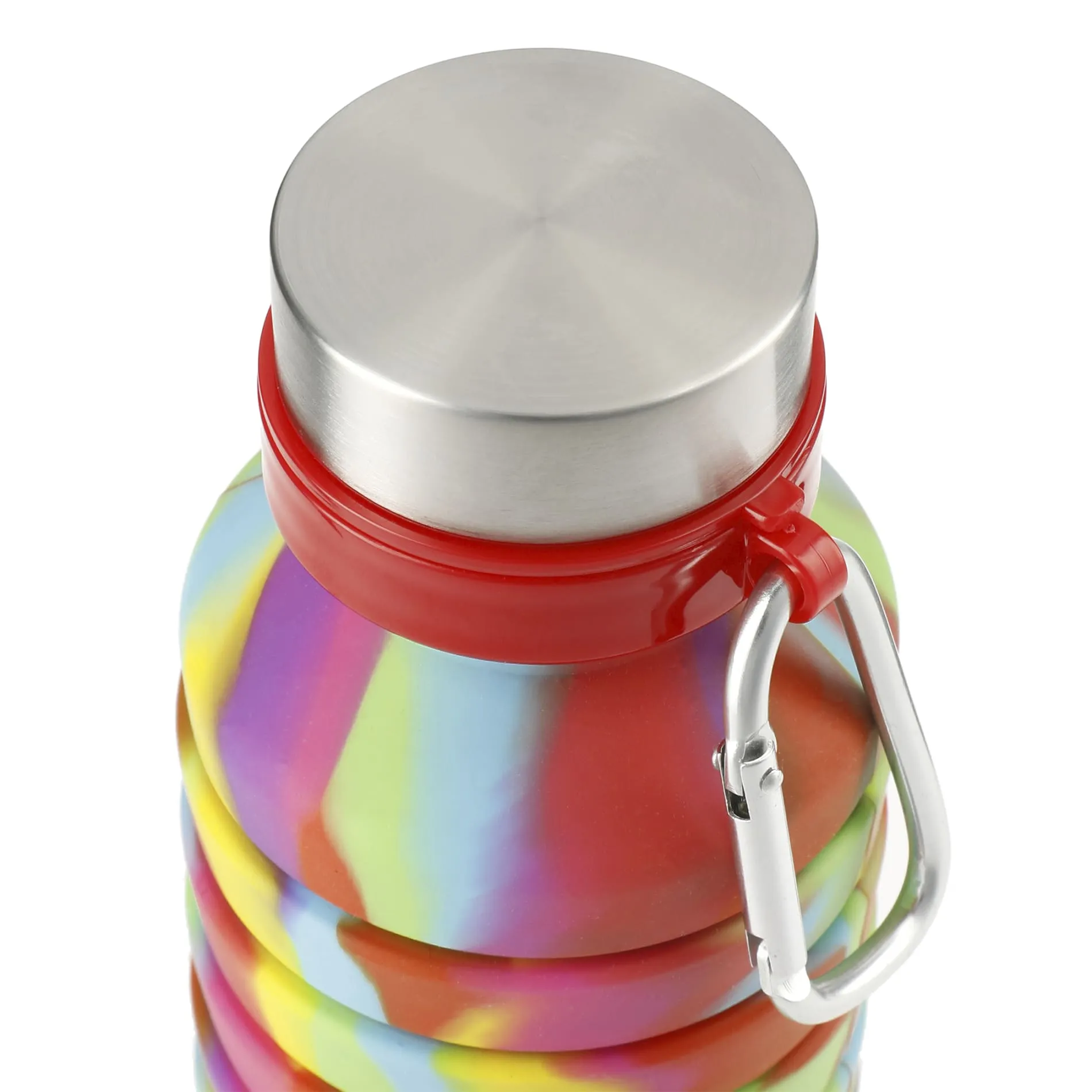 Zigoo Silicone Collapsible Bottle 18oz - Tie Dye