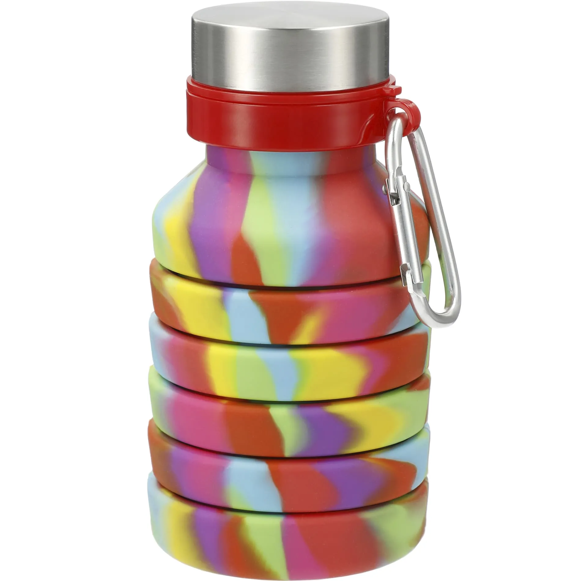 Zigoo Silicone Collapsible Bottle 18oz - Tie Dye