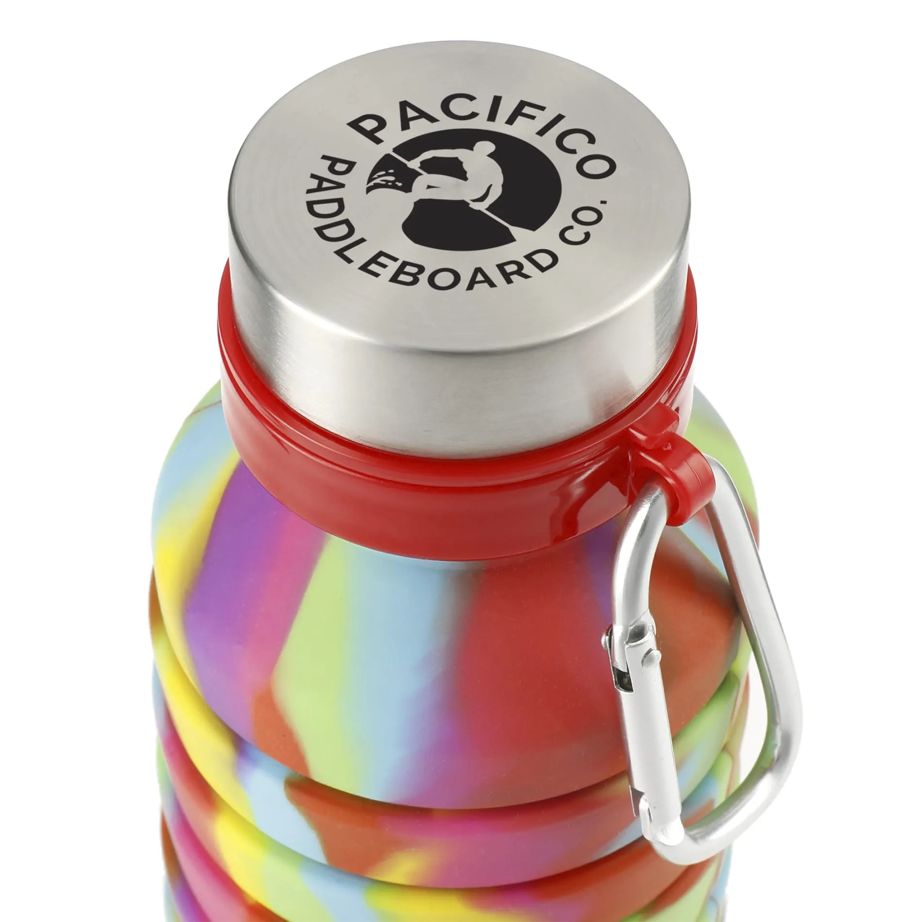 Zigoo Silicone Collapsible Bottle 18oz - Tie Dye