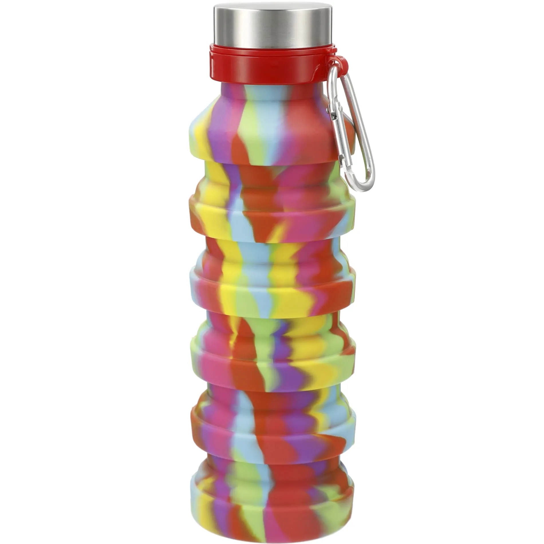 Zigoo Silicone Collapsible Bottle 18oz - Tie Dye