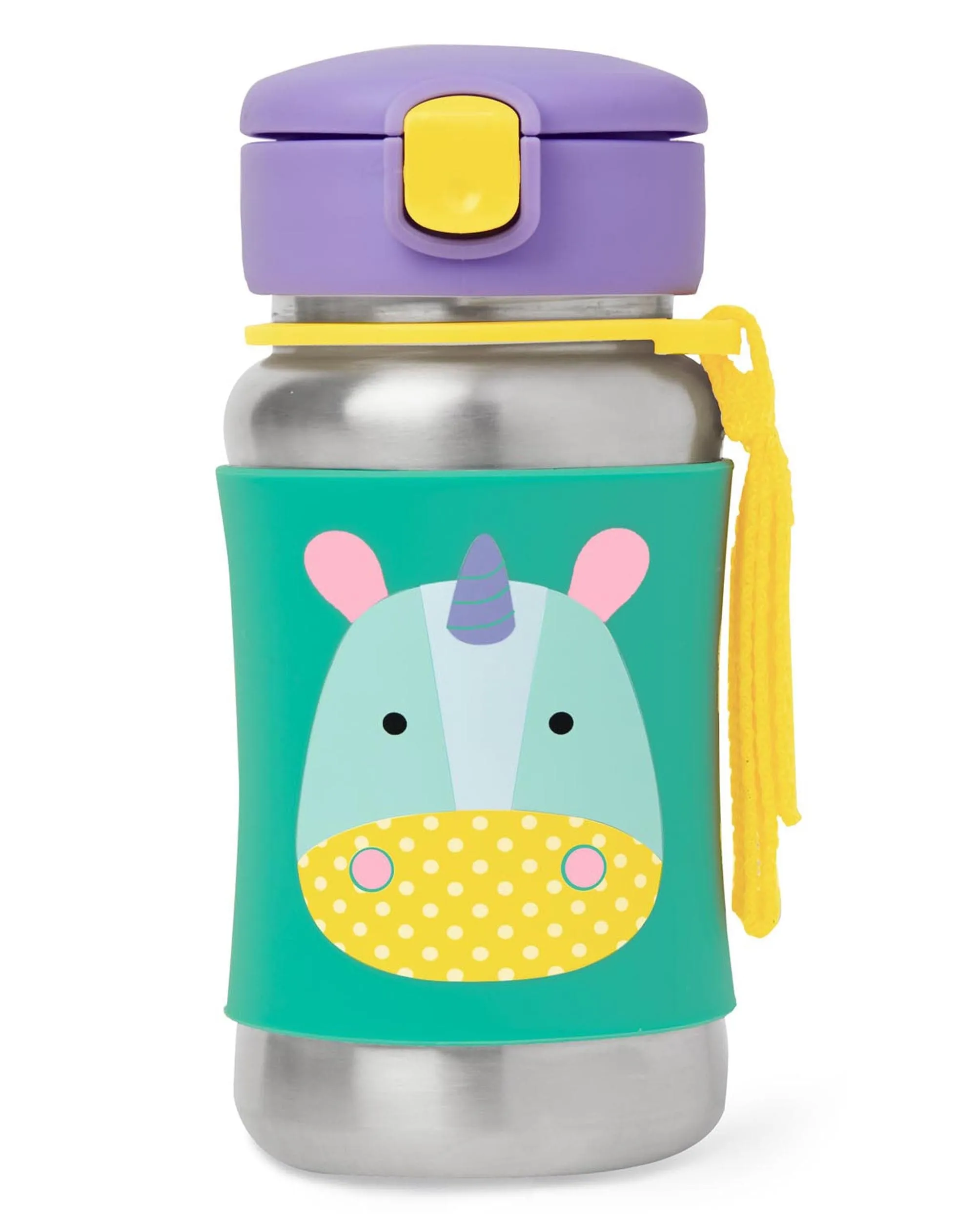 Zoo: Stainless Steel Straw Bottle | Skip Hop