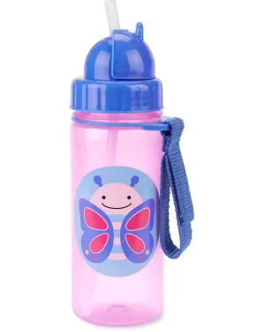 Zoo Straw Bottle: 390ml - Butterfly | Skip Hop