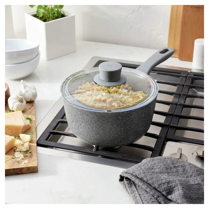 Zwilling J. A. Henckels - Parma Plus, Nonstick Saucepan with Lid, 2.9 Quart